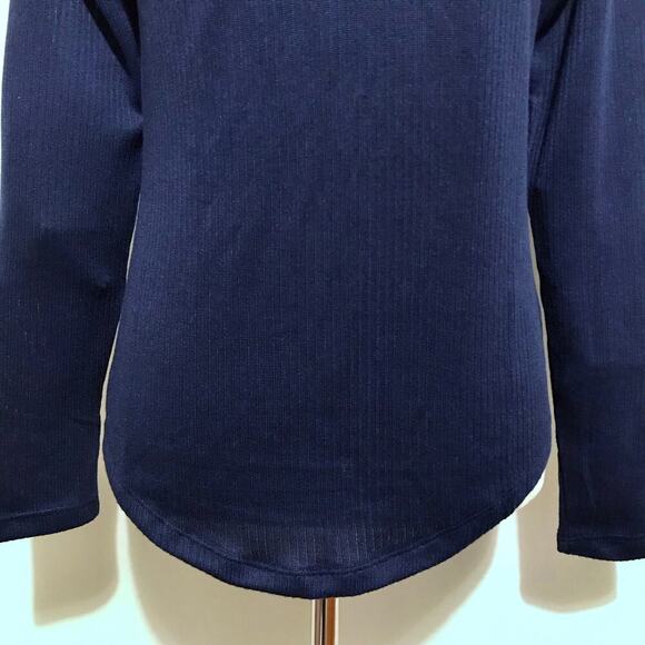 Jenni NWT Navy Long Sleeves Sleepwear Top Women XS - Picture 3 of 9